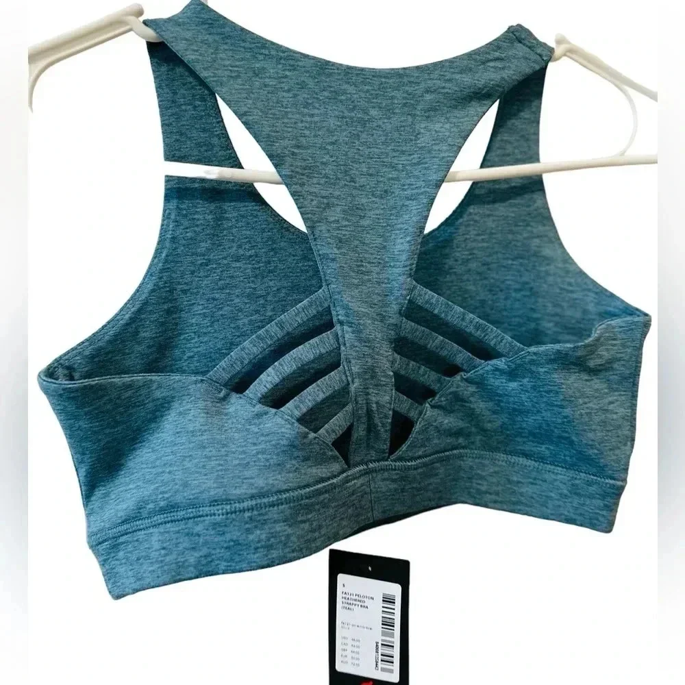 Peloton Women's Heathered Strappy Sports Bra